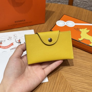 최고퀄 올수공 에르메스 일리아드 Jaune Naples 에버컬러 가죽 은장